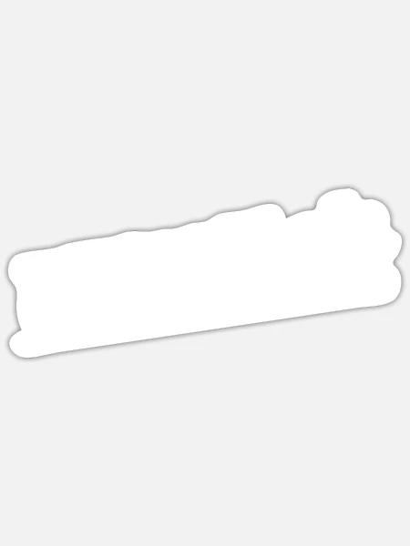 Wittlich - Textdesign mit Stadtnamen - Sticker Größe S (10 x 10 cm) - Mattweiß