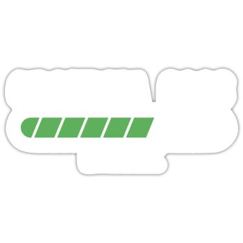 Promu Grand-mère 2023 Großmutter Oma - Sticker taille S (10 x 10 cm) - blanc mat - Devant