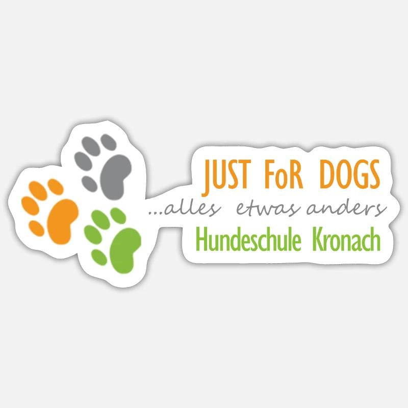 Hundeschule Kronach + Sticker Größe S (10 x 10 cm)