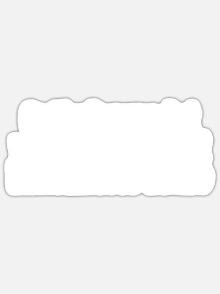 Lustiger ironischer Spruch - Optimismus - Sticker Größe S (10 x 10 cm) - Mattweiß