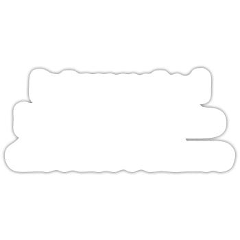 Introverti mais prêt à discuter d'anime Manga - Sticker taille S (10 x 10 cm) - blanc mat - Devant