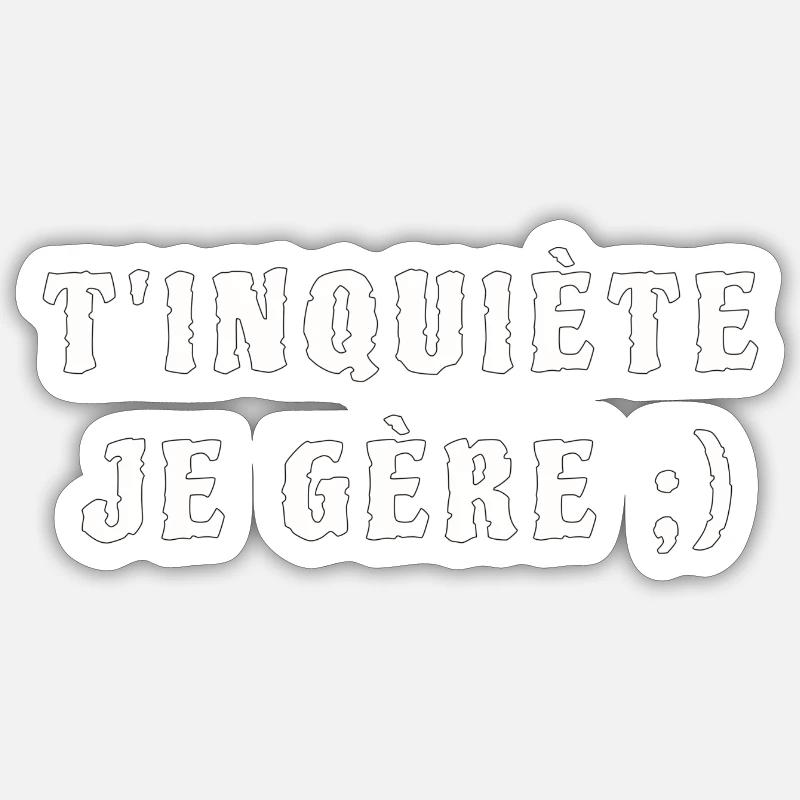 Sticker taille S (10 x 10 cm) - 