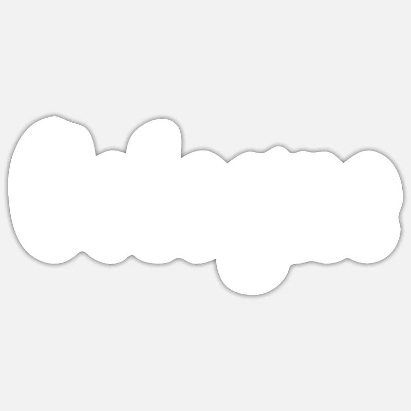 Cologne - Sticker size S (10 x 10 cm) - white matte