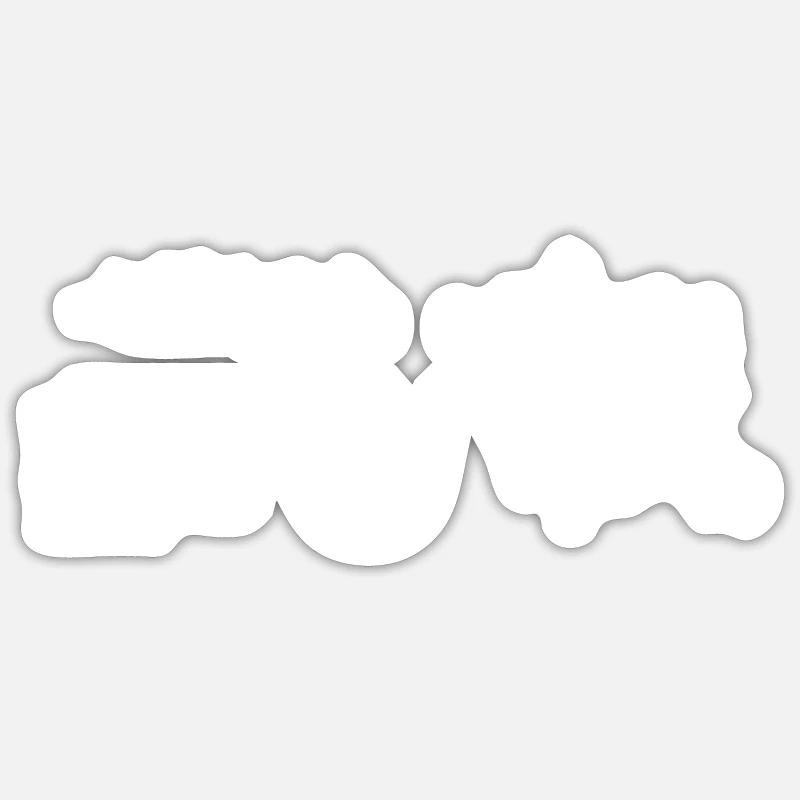 Sticker Größe S (10 x 10 cm) - 