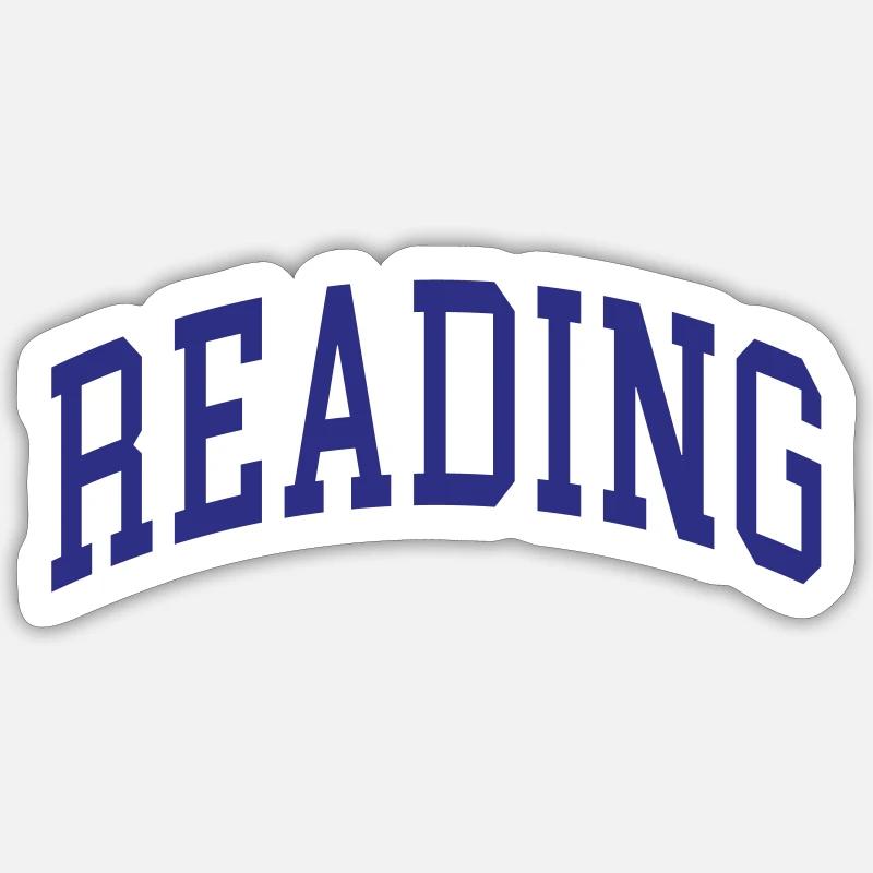 Reading Sticker size S (10 x 10 cm)