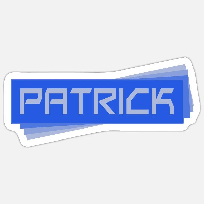 Patrick Sticker Größe S (10 x 10 cm)