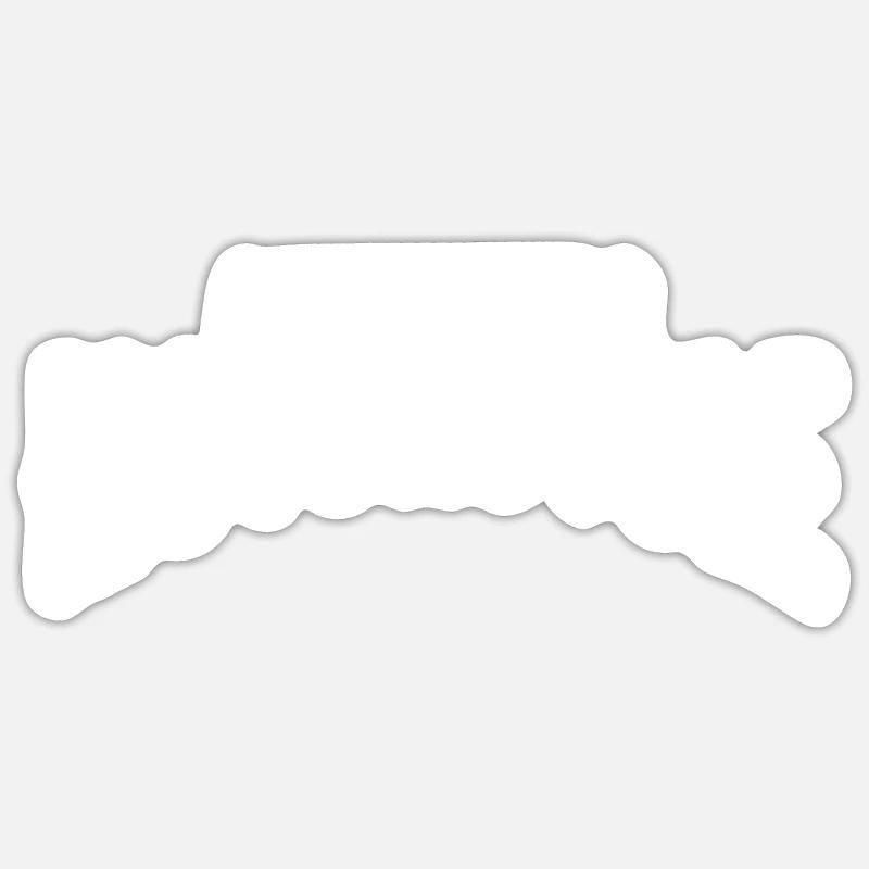 Moto authentique Sticker taille S (10 x 10 cm)