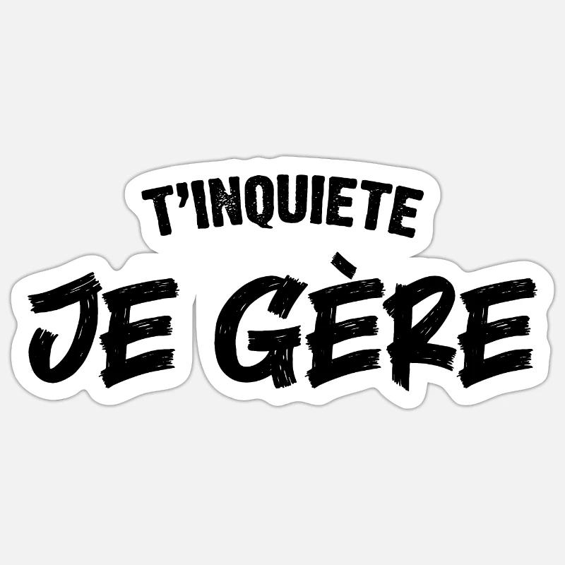 Sticker taille S (10 x 10 cm) - 