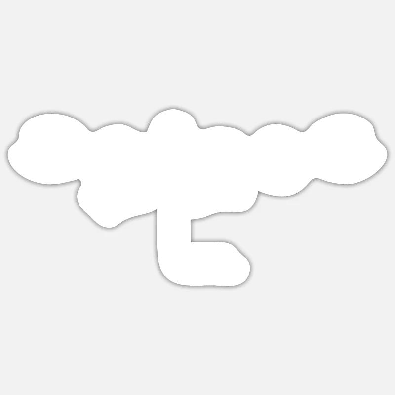 Sticker taille S (10 x 10 cm) -