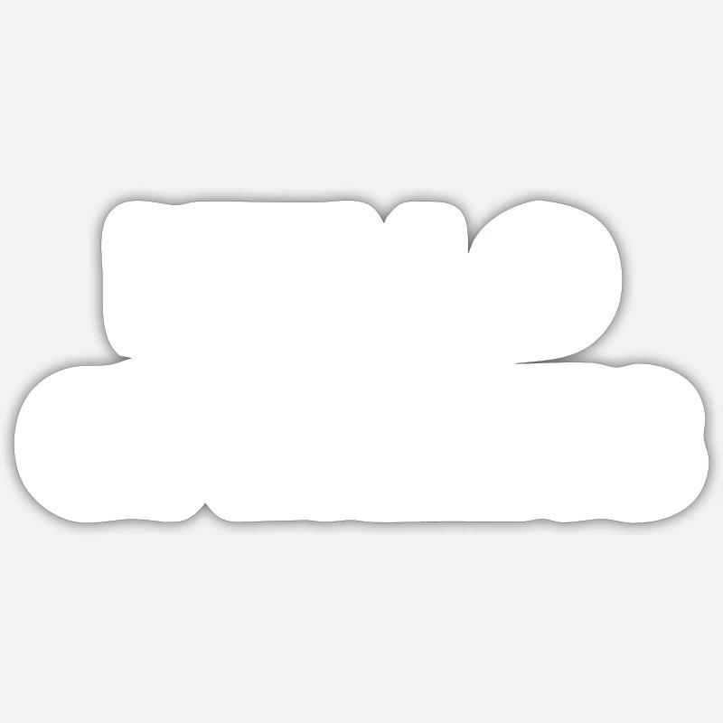 Game Gaming PC - Sticker Größe S (10 x 10 cm) - Mattweiß