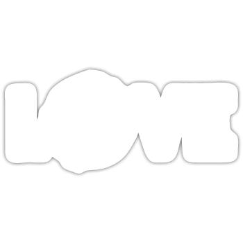Sporty Hobby Leidenschaft Turmspringen - Sticker Größe S (10 x 10 cm) - Mattweiß - Vorne