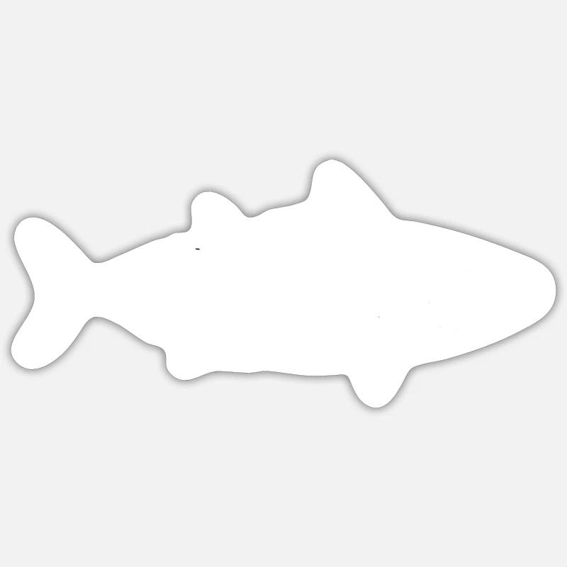 thunfisch atun Sticker Größe S (10 x 10 cm)