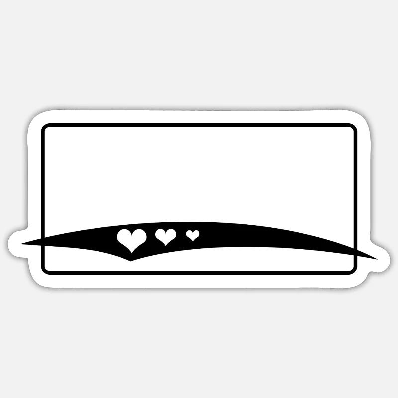 Sticker taille S (10 x 10 cm) - 