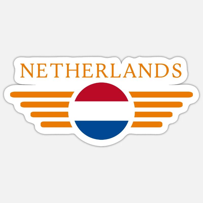 Netherlands Sticker size S (10 x 10 cm)