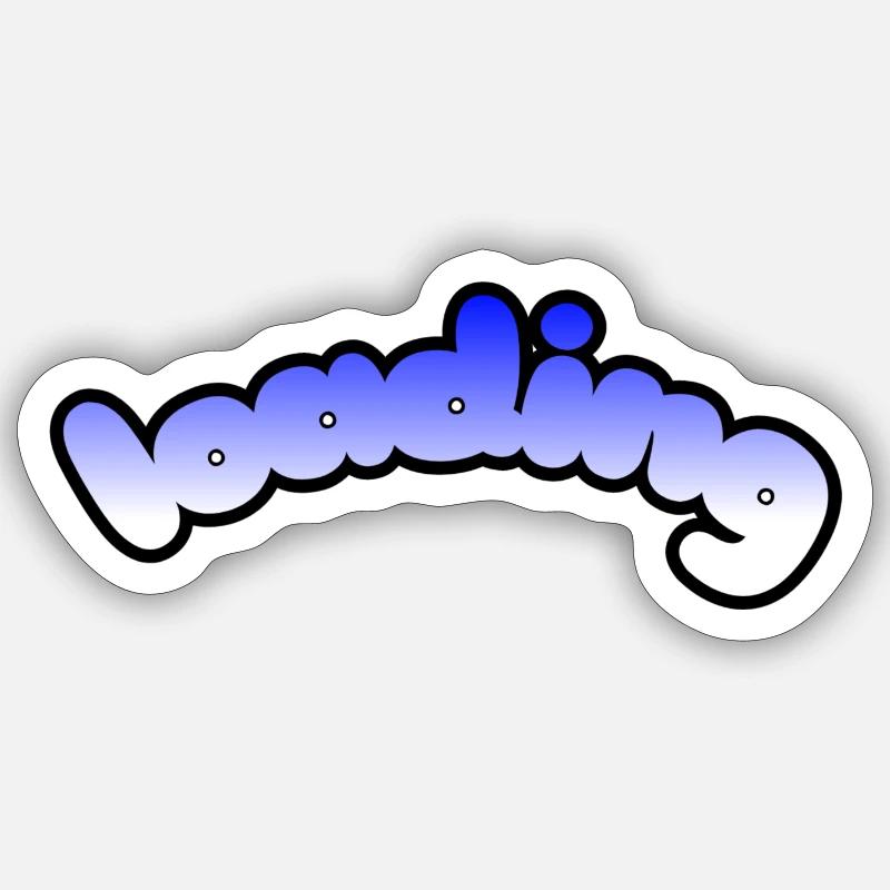 Loading raws Sticker Größe S (10 x 10 cm)