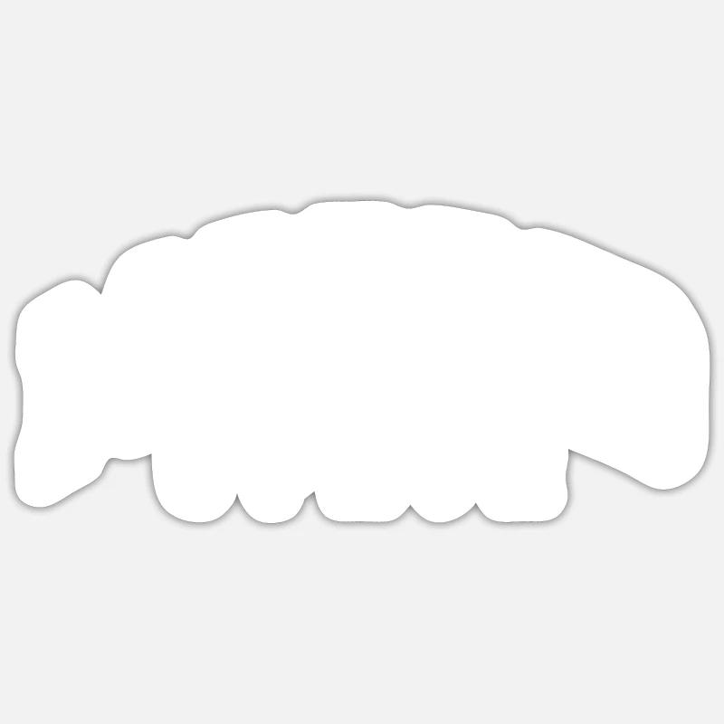Madrid - Sticker taille S (10 x 10 cm) - blanc mat