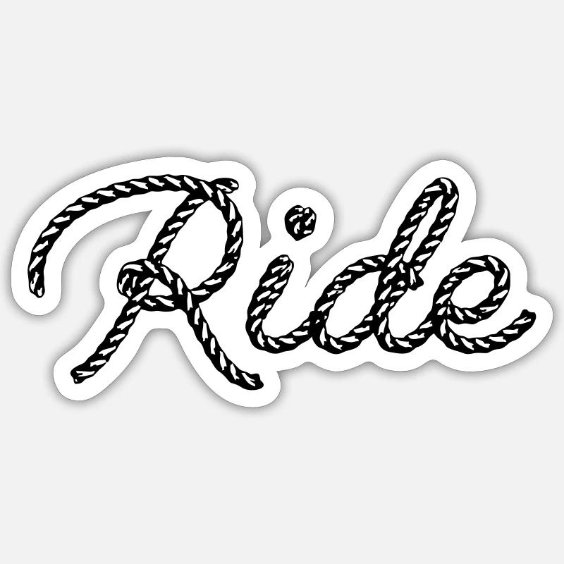 Ride Sticker Größe S (10 x 10 cm)