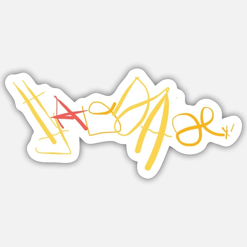 Sticker Größe S (10 x 10 cm) - 