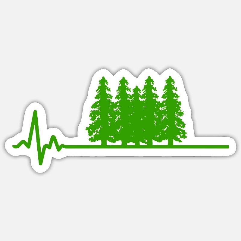 forestier forestier forestier Sticker taille S (10 x 10 cm)