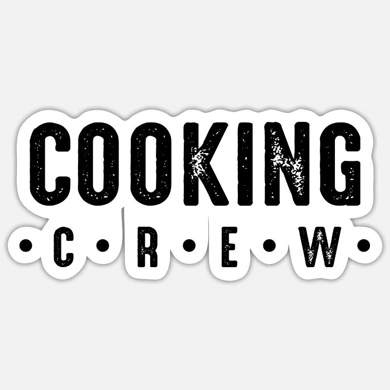 Équipe de cuisson Sticker taille S (10 x 10 cm)