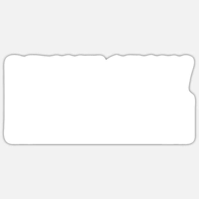 Ridiculement suréduqué - Sticker taille S (10 x 10 cm) - blanc mat