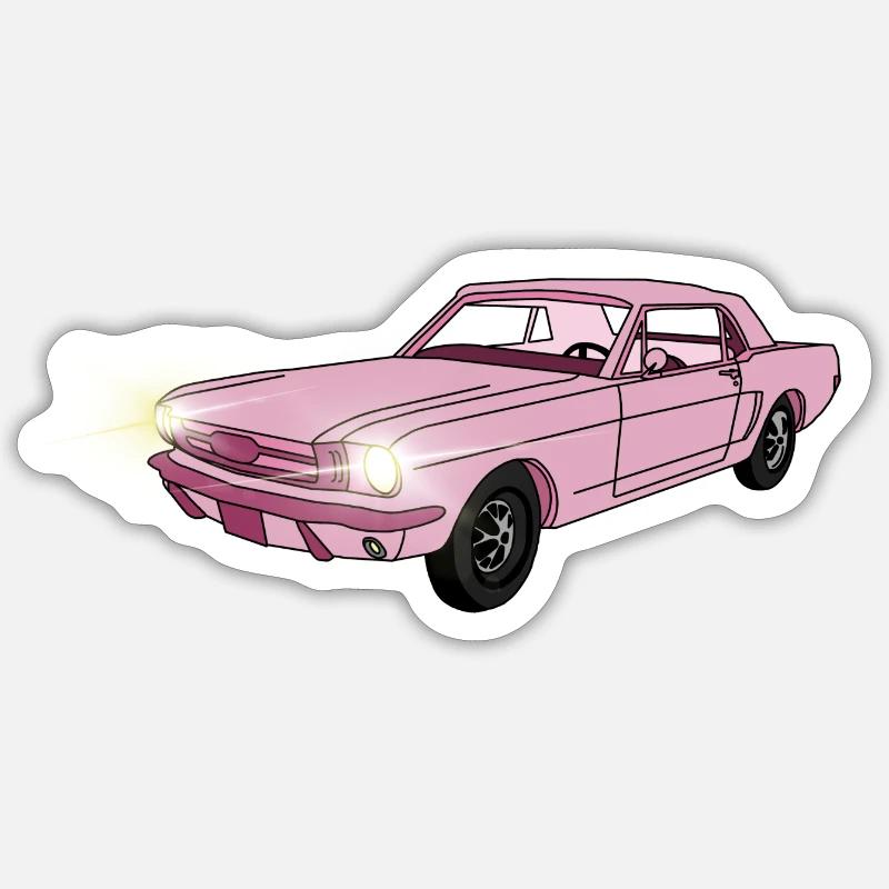Conception de voiture Sticker taille S (10 x 10 cm)