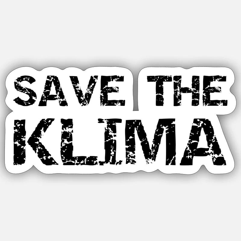 Klima Sticker Größe S (10 x 10 cm)