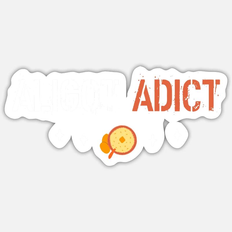 Aligot addict Sticker size S (10 x 10 cm)