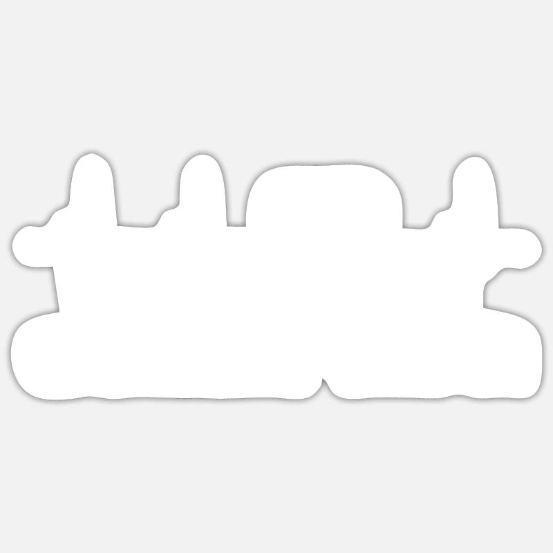 Sticker Größe S (10 x 10 cm) - 
