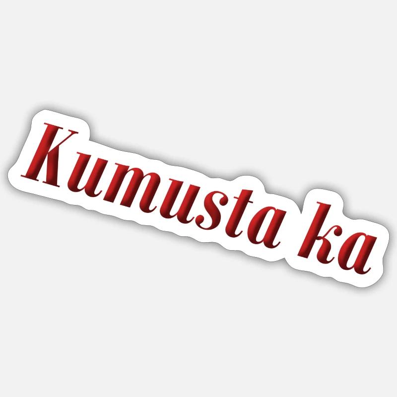 kumusta Sticker Größe S (10 x 10 cm)