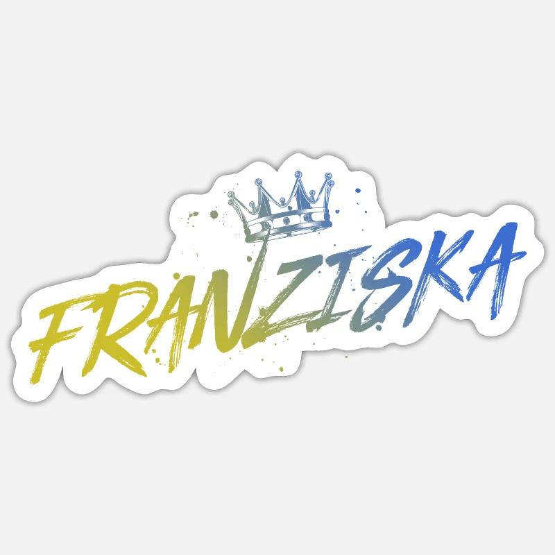 Scott - Sticker taille S (10 x 10 cm) - blanc mat