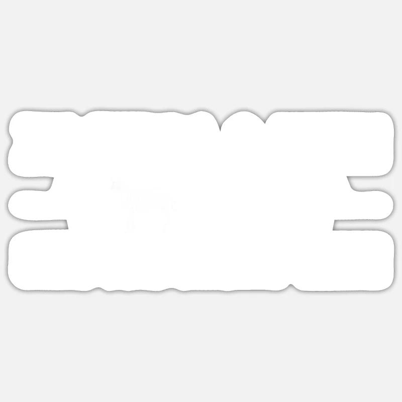 Zebra Sticker Größe S (10 x 10 cm)