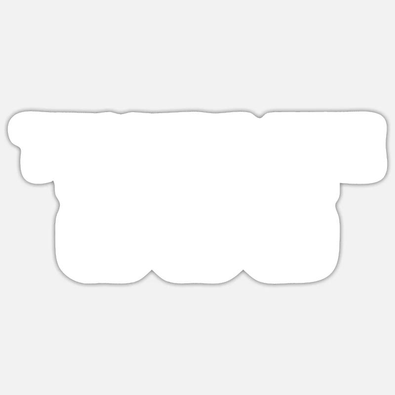 Triathlete - Sticker size S (10 x 10 cm) - white matte