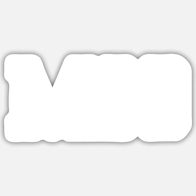 Name - Mio - Sticker Größe S (10 x 10 cm) - Mattweiß