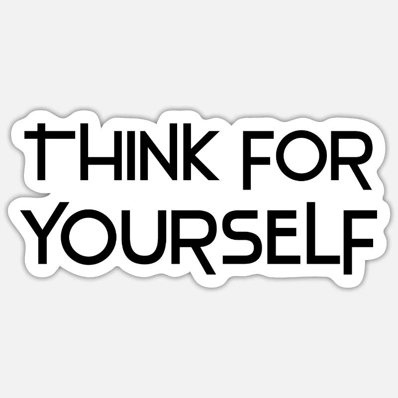 Atheismus Sticker Größe S (10 x 10 cm)