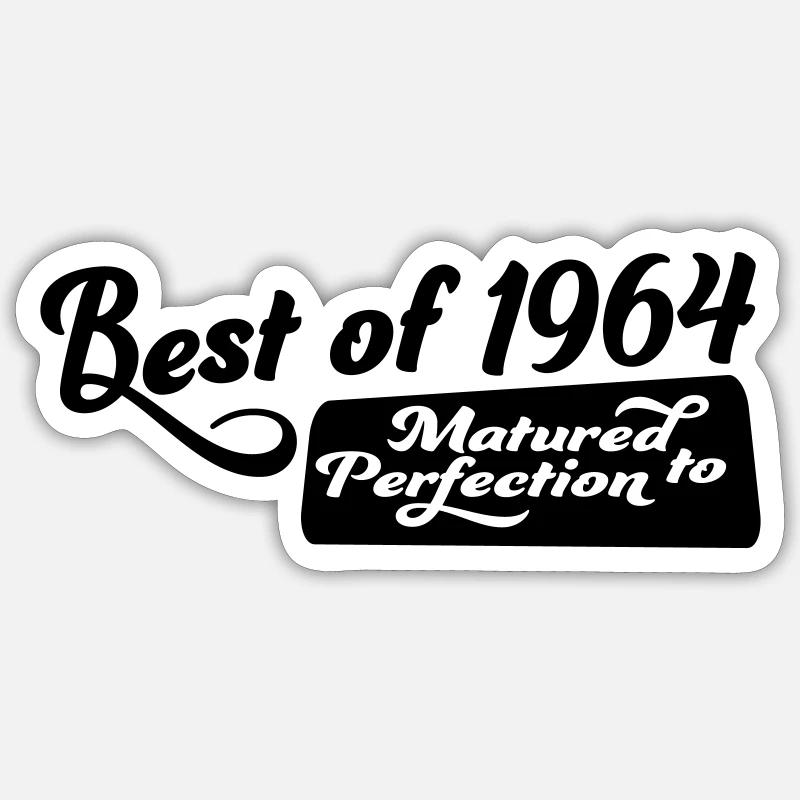 1964 Sticker Größe S (10 x 10 cm)