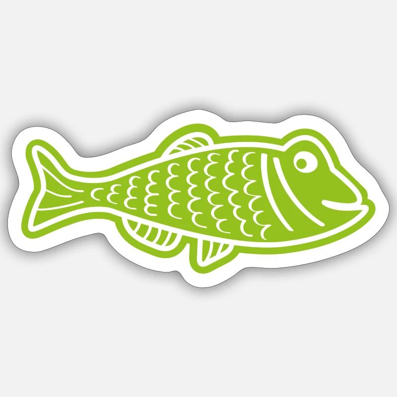 HARENG vert Sticker taille S (10 x 10 cm)