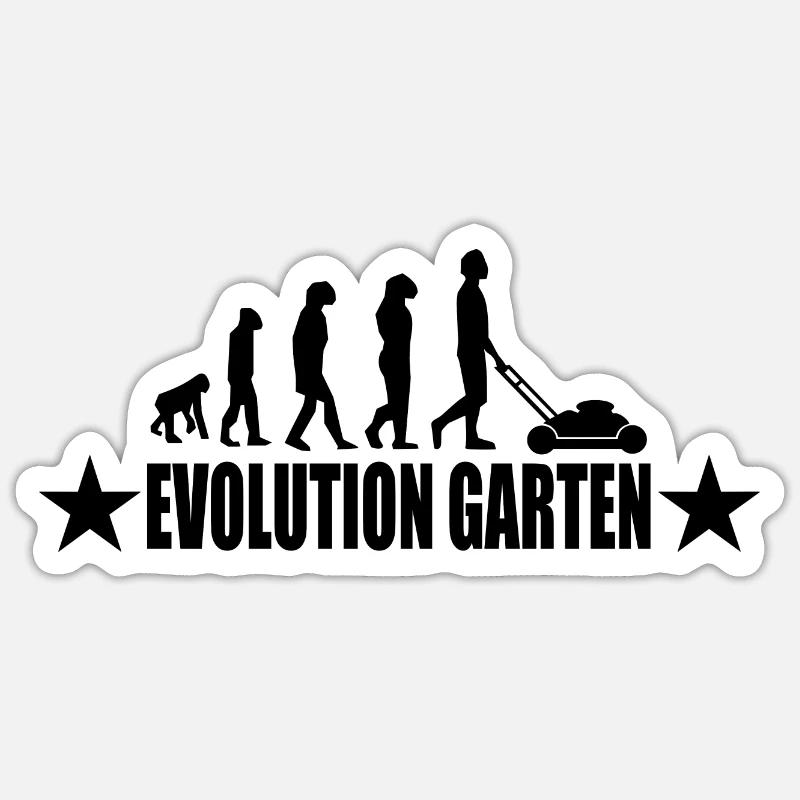 Garten Sticker Größe S (10 x 10 cm)