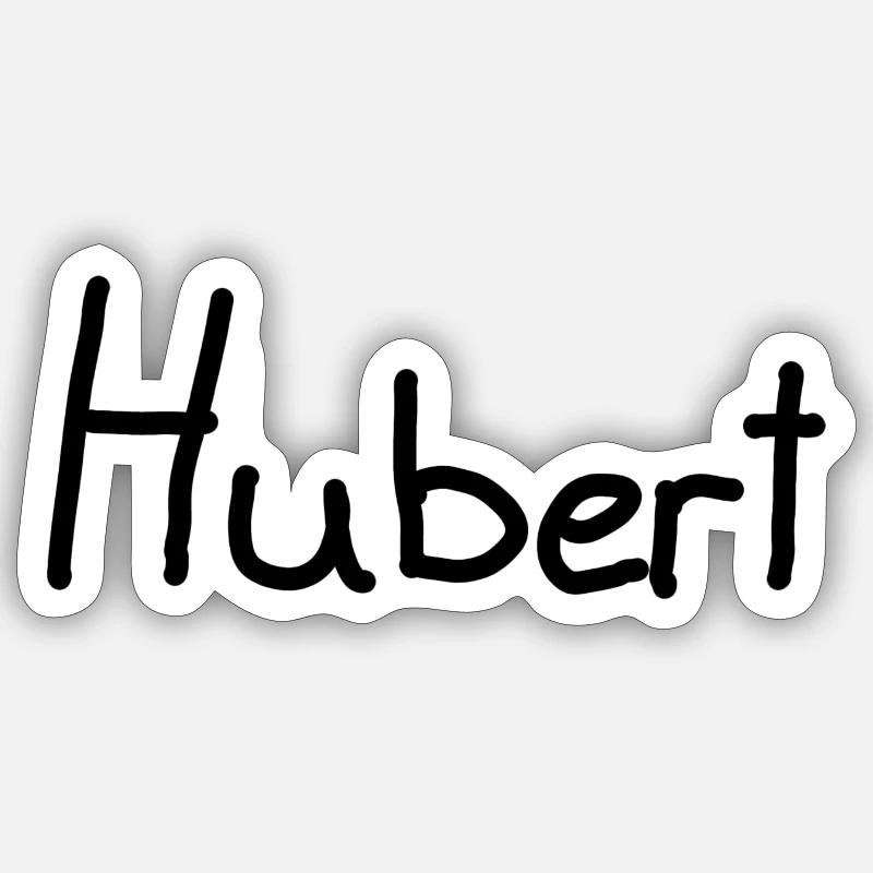 Hubert Sticker Größe S (10 x 10 cm)