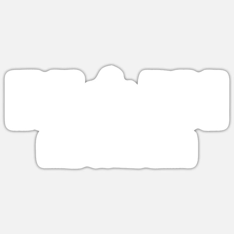 Moin - Sticker Größe S (10 x 10 cm) - Mattweiß