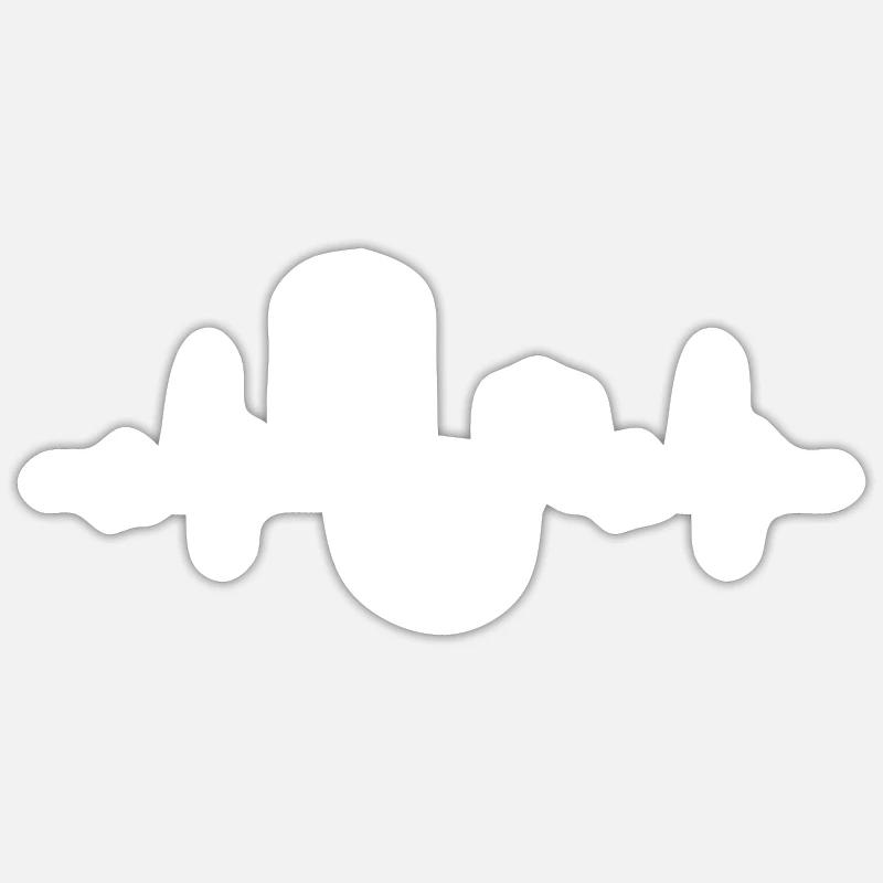 Stethoscope Pulse Rate - Veterinary Sticker size S (10 x 10 cm)