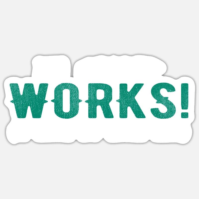 My Code Works I Have No Idea Why Sticker size S (10 x 10 cm)