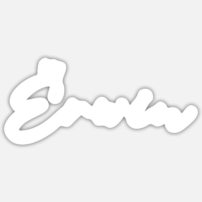 Erwin Name mit E Jungenname Junge Geburt Baby Boy Sticker Größe S (10 x 10 cm)