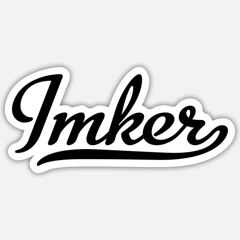 Beekeeper Sticker size S (10 x 10 cm)