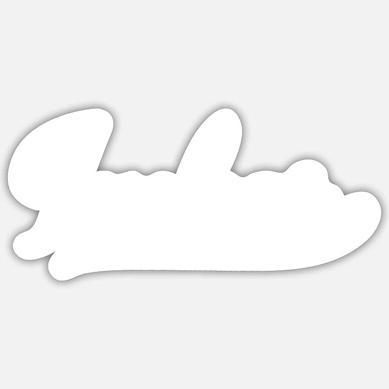 Imker - Sticker Größe S (10 x 10 cm) - Mattweiß