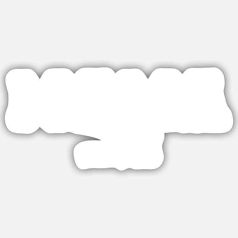 Maman 2003 - Sticker taille S (10 x 10 cm) - blanc mat