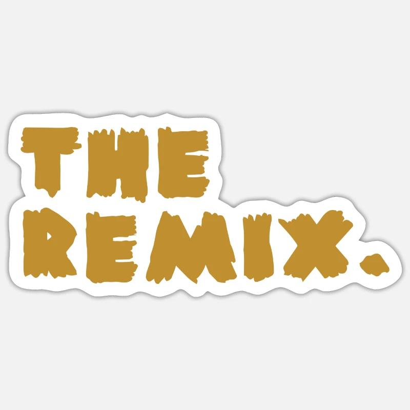 The Remix Sticker size S (10 x 10 cm)