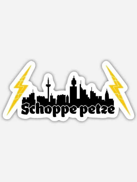 - Sticker Größe S (10 x 10 cm) - Mattweiß
