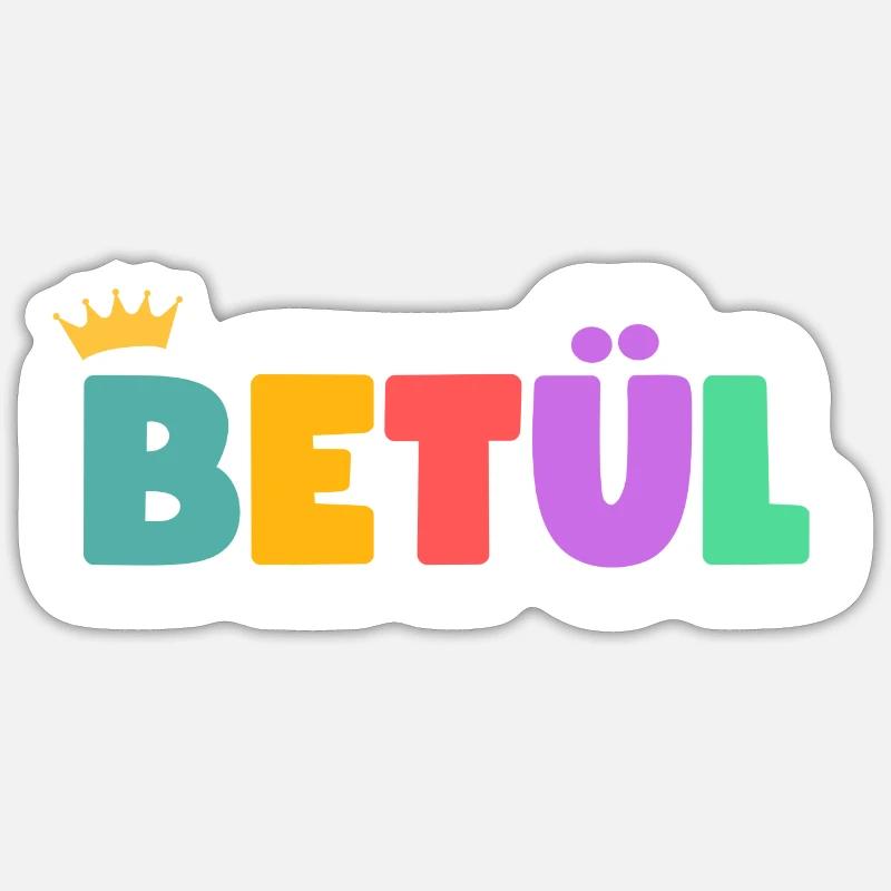 Boulanger! Personnalisable - Sticker taille S (10 x 10 cm) - blanc mat