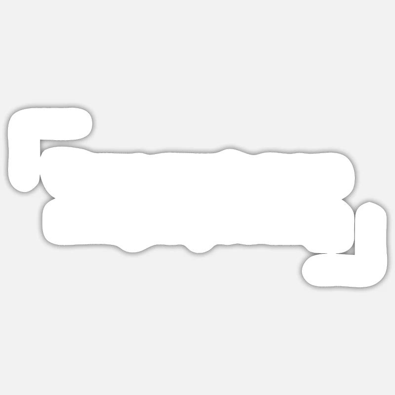 coronaimpfung w - Sticker Größe S (10 x 10 cm) - Mattweiß